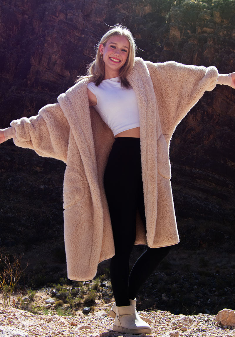 Nordic Beach Fluffy Body Wrap LONG