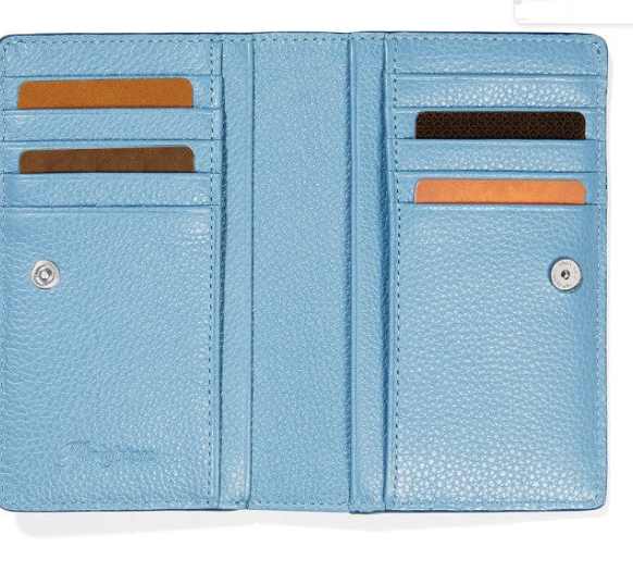 Multi Fashionista Santorini Blue Folio Wallet