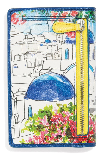 Multi Fashionista Santorini Blue Folio Wallet