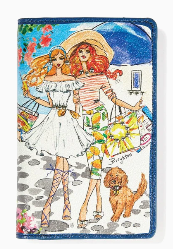 Multi Fashionista Santorini Blue Folio Wallet