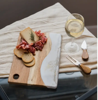 Small Acacia Cheese Board-Assorted