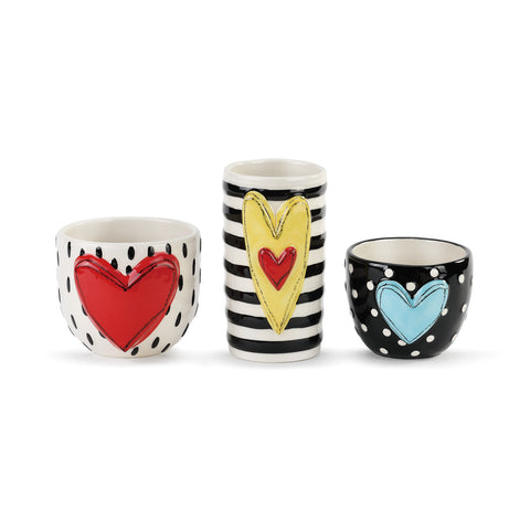 Heart Vases - Assorted