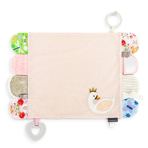 Activity Blanket- Pink Swan