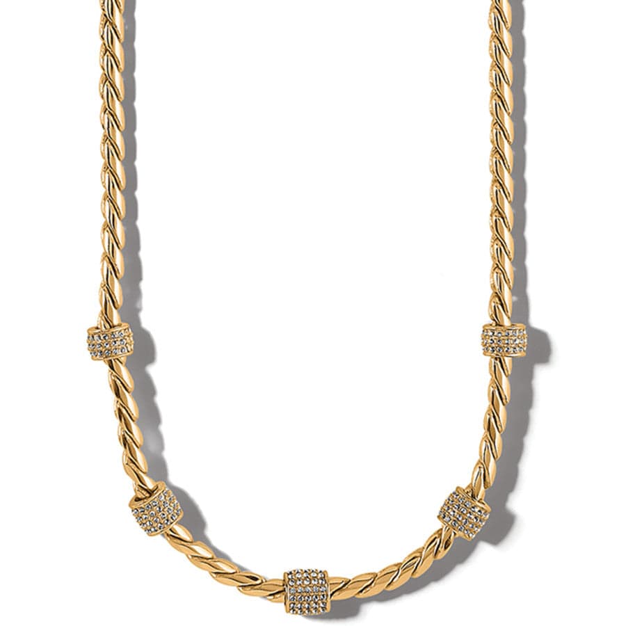 Meridian Necklace, Gold