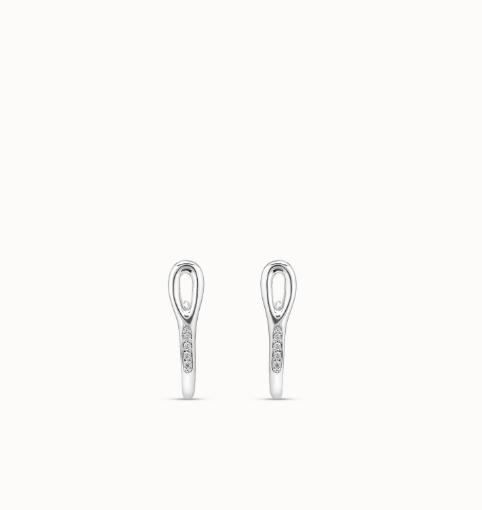 Uno de 50 Silver Needle Earrings