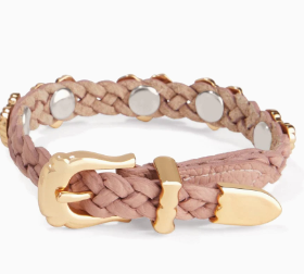 Roped Heart Braid Bandit-Pink Sand