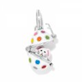 Polka Dot Easter Egg Charm