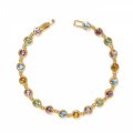 Twinkle Mod Gold Multi Bracelet