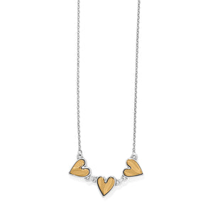 Cascade Heart Mini Necklace