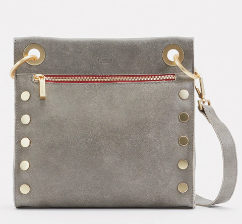 Tony Med-Pewter/Brushed Gold/Red Zip