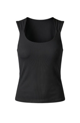 Liverpool Sleeveless Built in Bra Knit Top