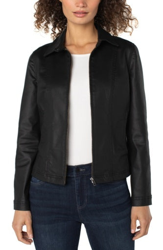 90's zip front jacket