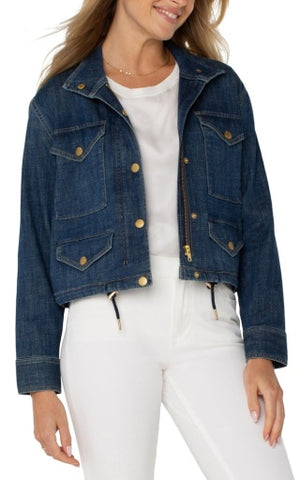 Liverpool, cropped cargo jacket