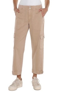 Utility crop w/ tab hem & cargo pkts 26in ins