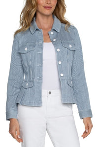 Liverpool peplum jacket