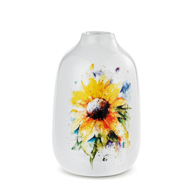 Sunflowers Bud Vase