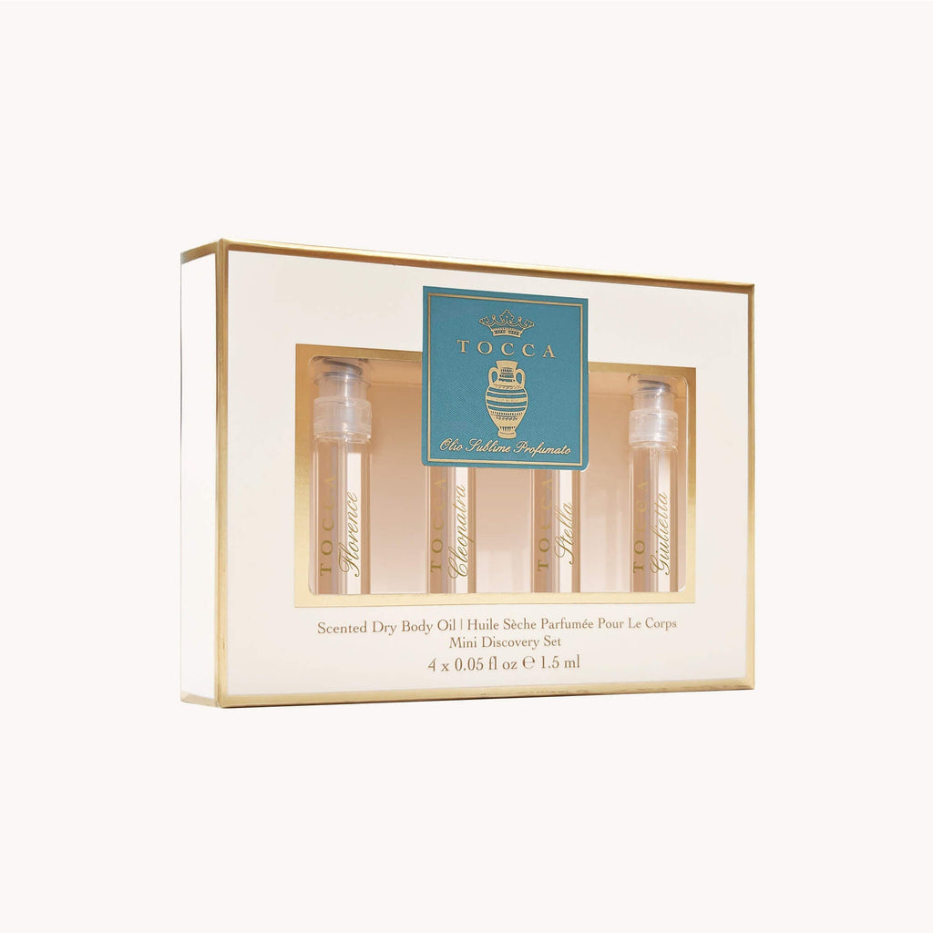 Tocca Dry Body Oil Set, Discovery Set