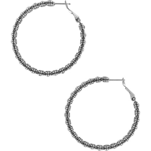 Twinkle Splendor Medium Hoop Earrings