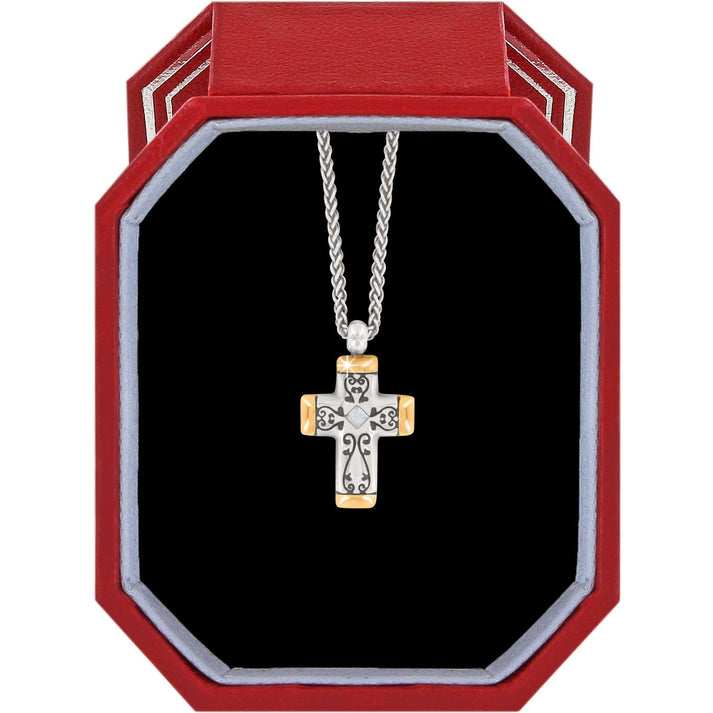 Venezia Petite Cross Necklace