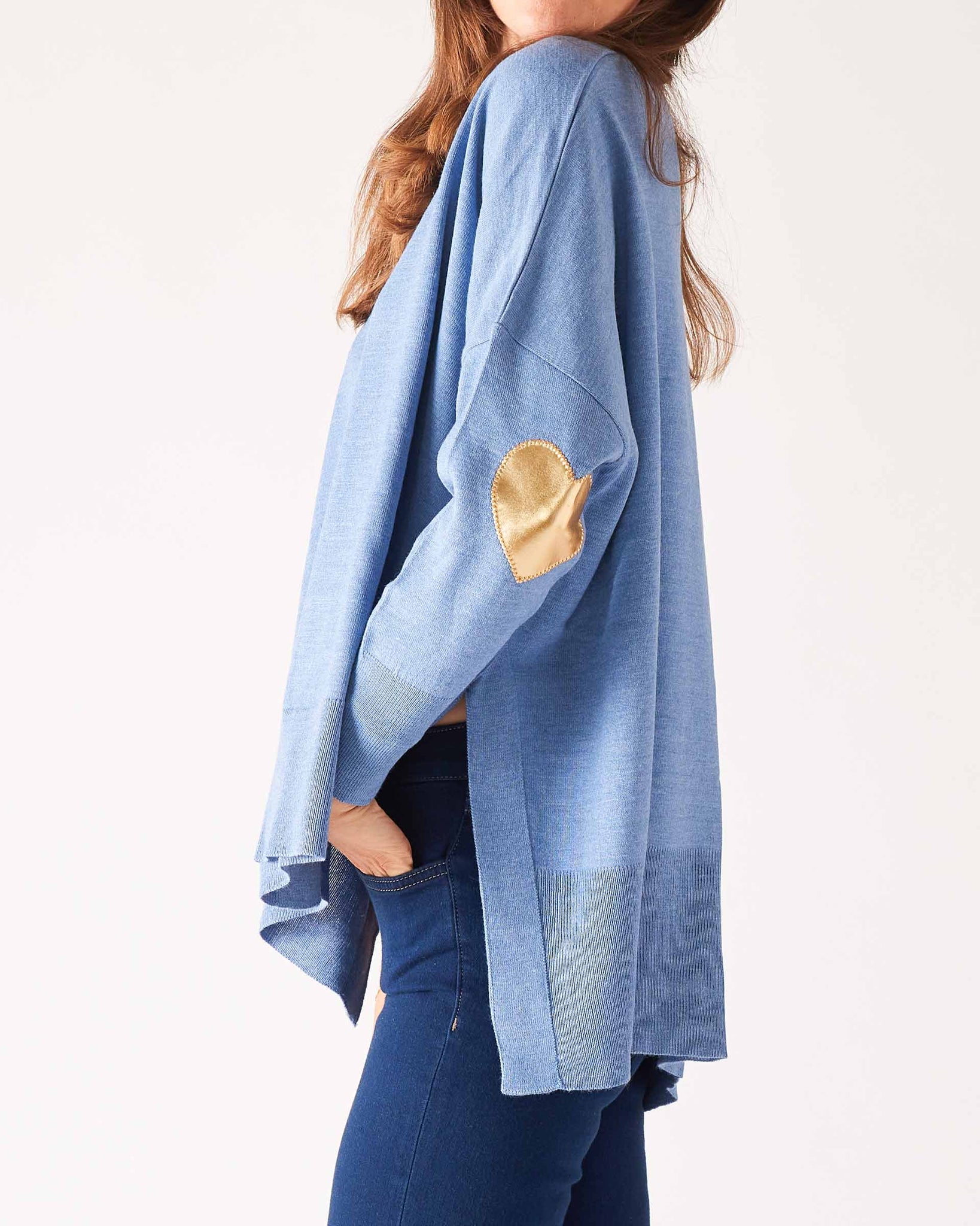 Amour Sweater with Heart Patch