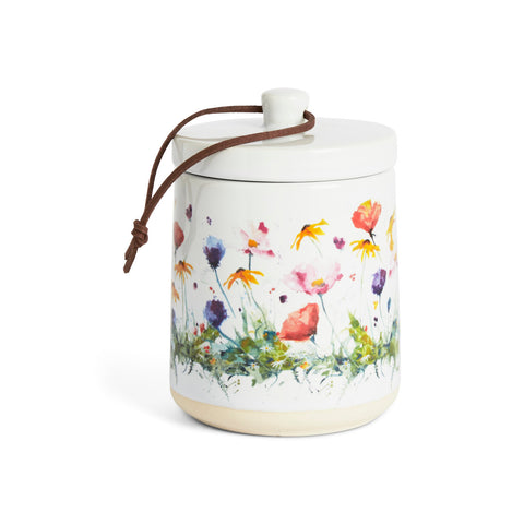 Wildflowers Candle with Lid