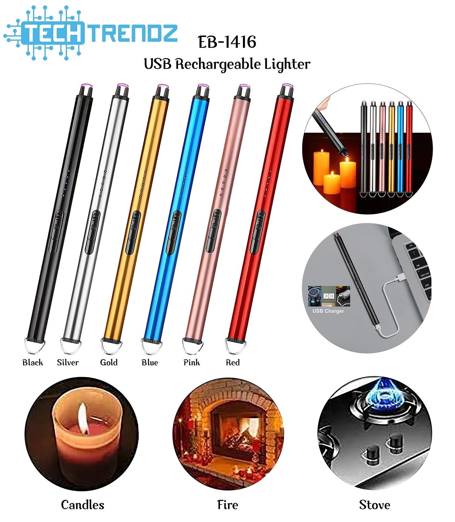 USB Rechargeable Fashion Lighter