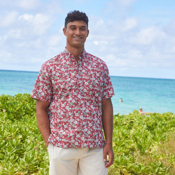 Reyn Spooner Men's Sweet Plumeria Button Down