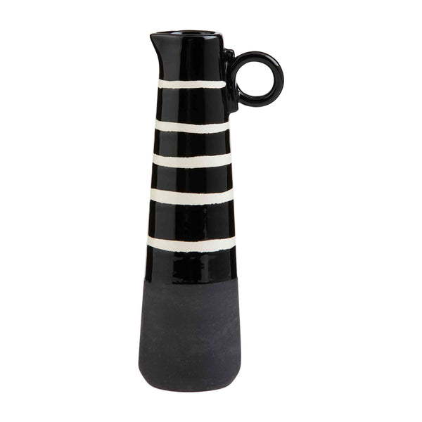 Black-White Bud Vase