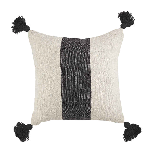 Black Stripe Pillows