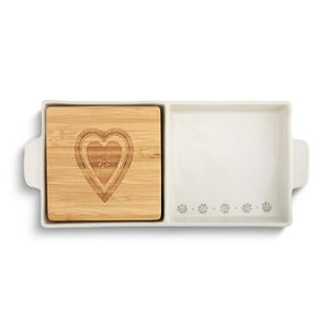 Heart 2 In 1 Serving Dish