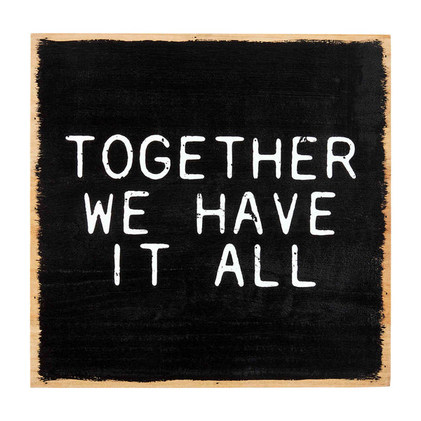 Bless & Together Plaques