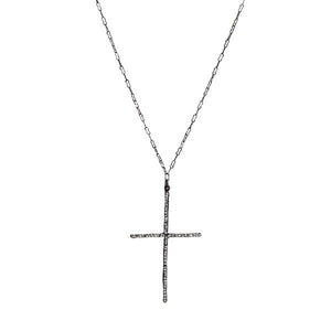 Rebel Designs Small Interlocked Cross Necklace