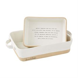 Stoneware Baker Set