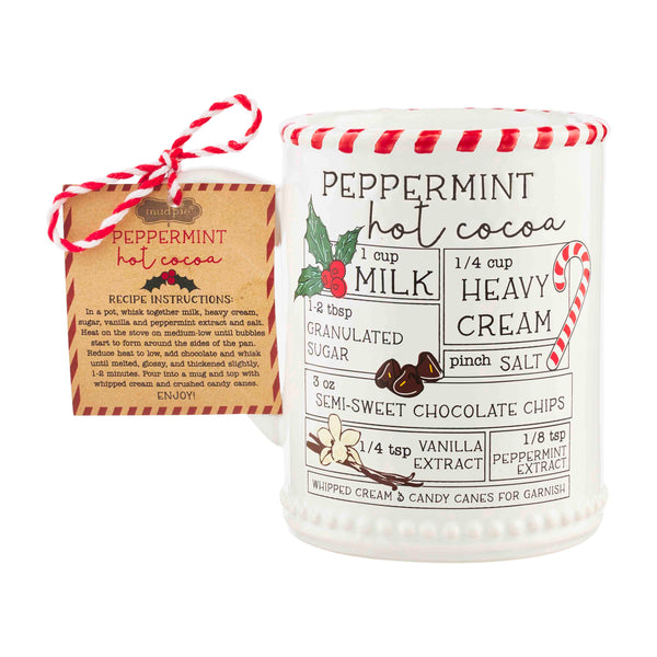 Holiday Drink Recipe Mugs
