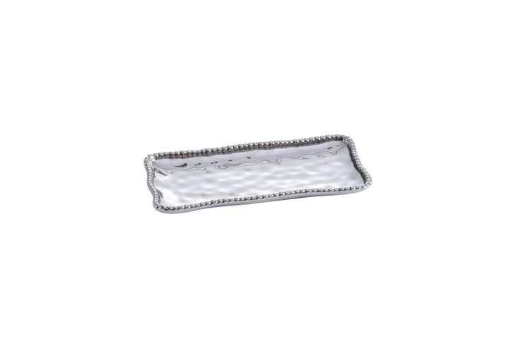 Pampa Bay Small Rectangular Tray - Silver