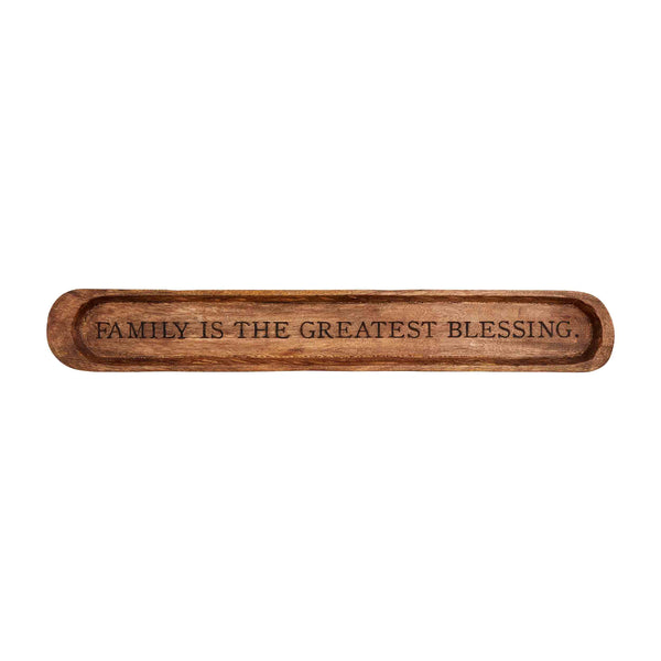 Tray Sentiment Plaque