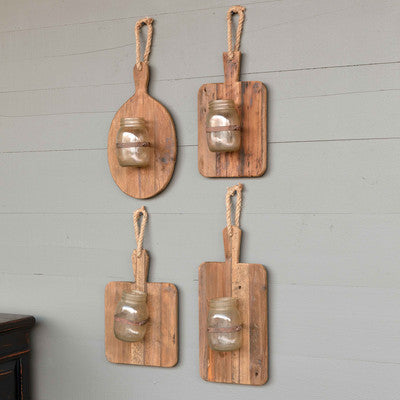 Hanging Cutting Boards With Jar-Assorted, Sold Separate