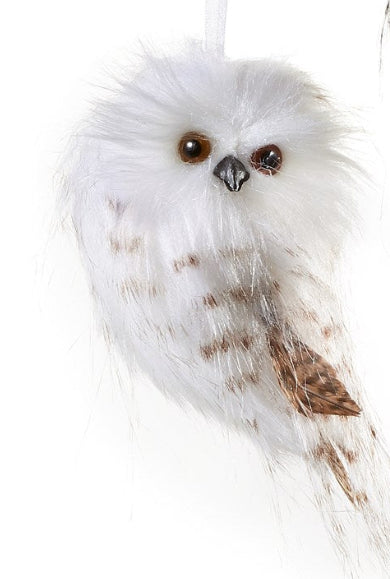 Feather Owl Ornament
