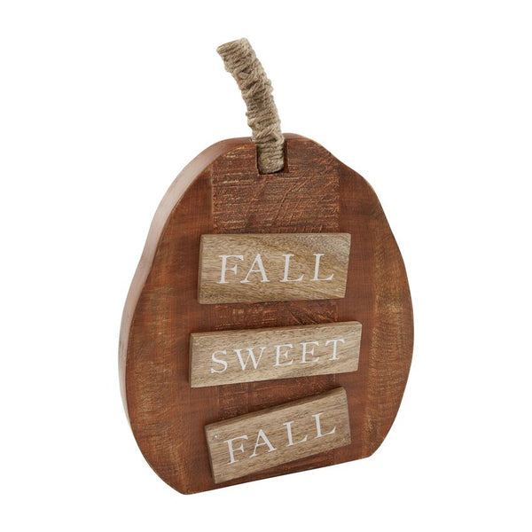Wood Pumpkin Sitter
