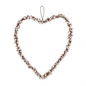 Large Pearl Wire Heart