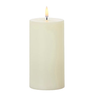 Uyuni Ivory Pillar Candle