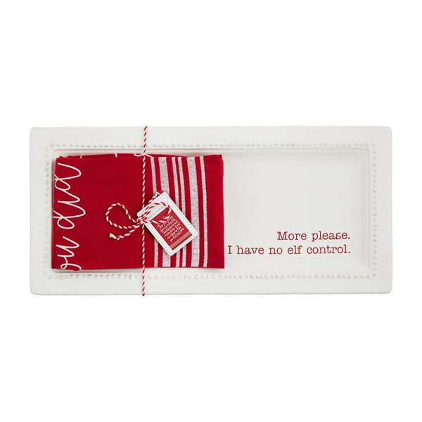 Holiday Hostess Tray & Towel Sets
