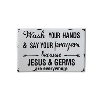 Germs And Jesus Wall Art