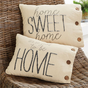 Canvas Home Pillow