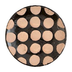 Full Circle Black Dot Platter