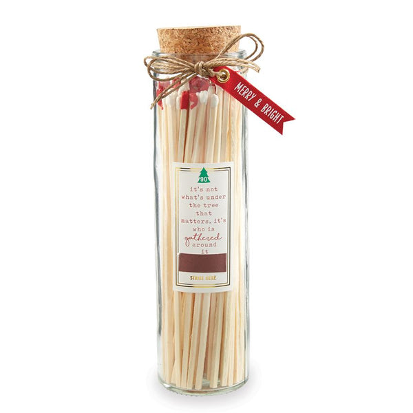Holiday Large Matches in Bottle