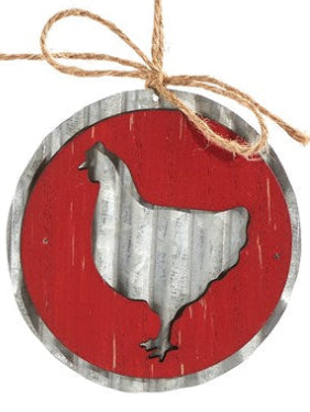 Disc Animal Ornament