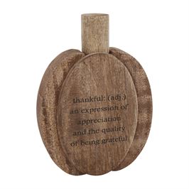 Layered Pumpkin Plaque