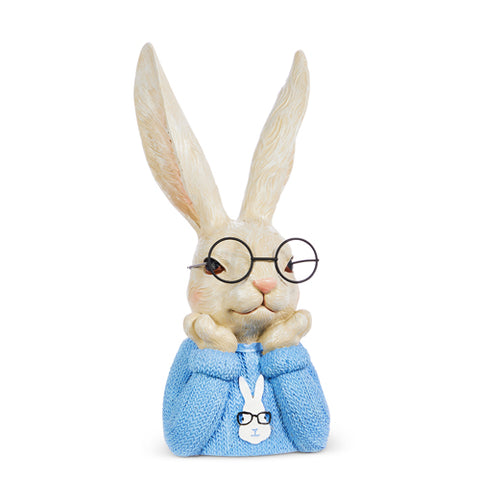 10.25" STANLEY BUNNY IN SWEATER BUST