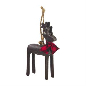 METAL DEER ORNAMENTS, Assorted